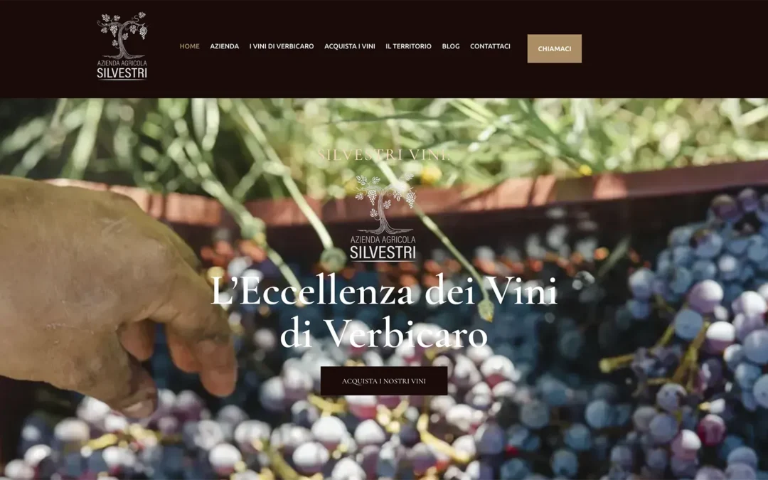 Vini Silvestri – Sito WordPress